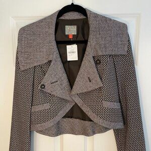 Hinge Nordstrom Brown Multi Cropped Jacket